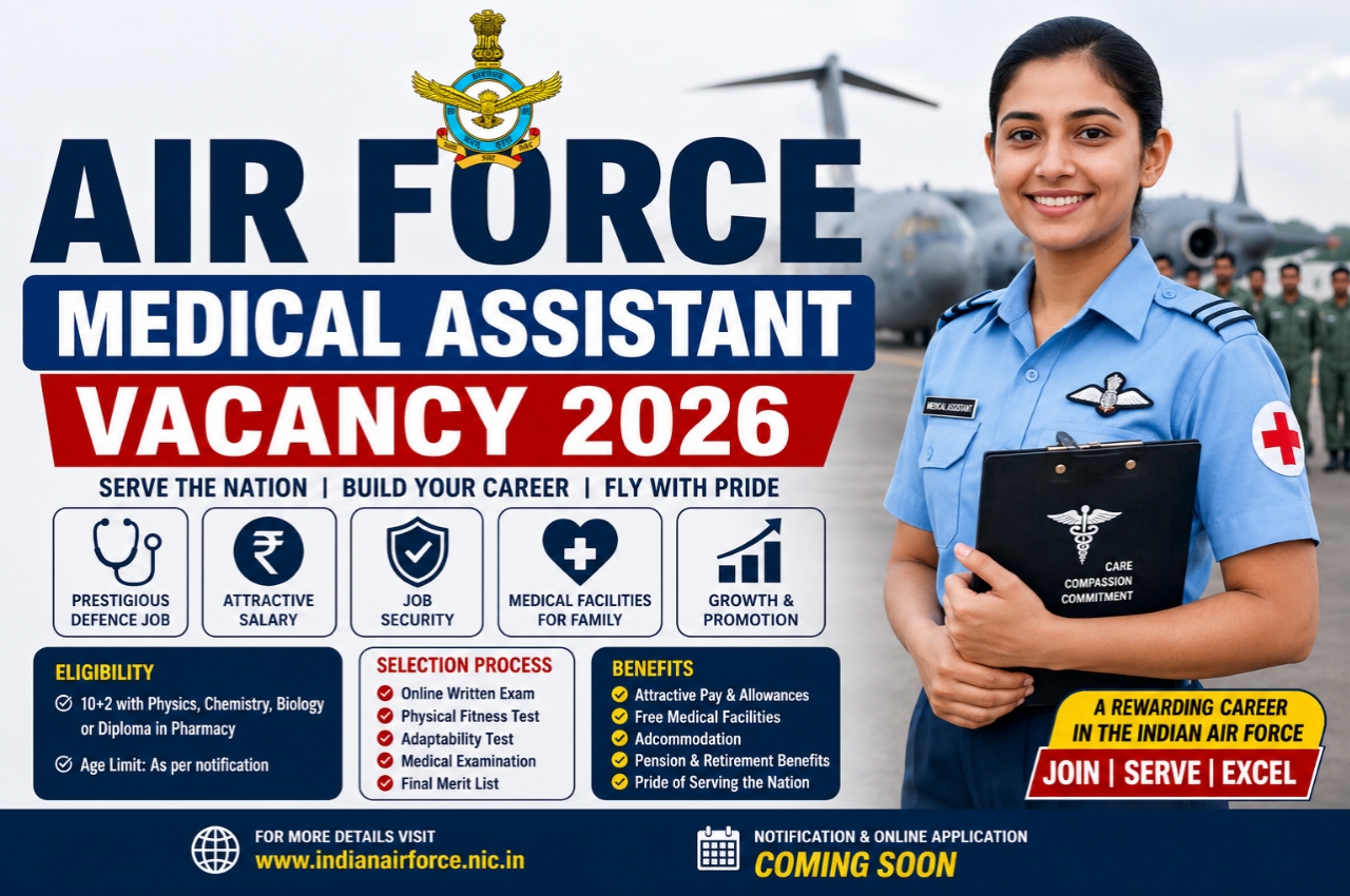 Air Force Medical Assistant Vacancy 2026
