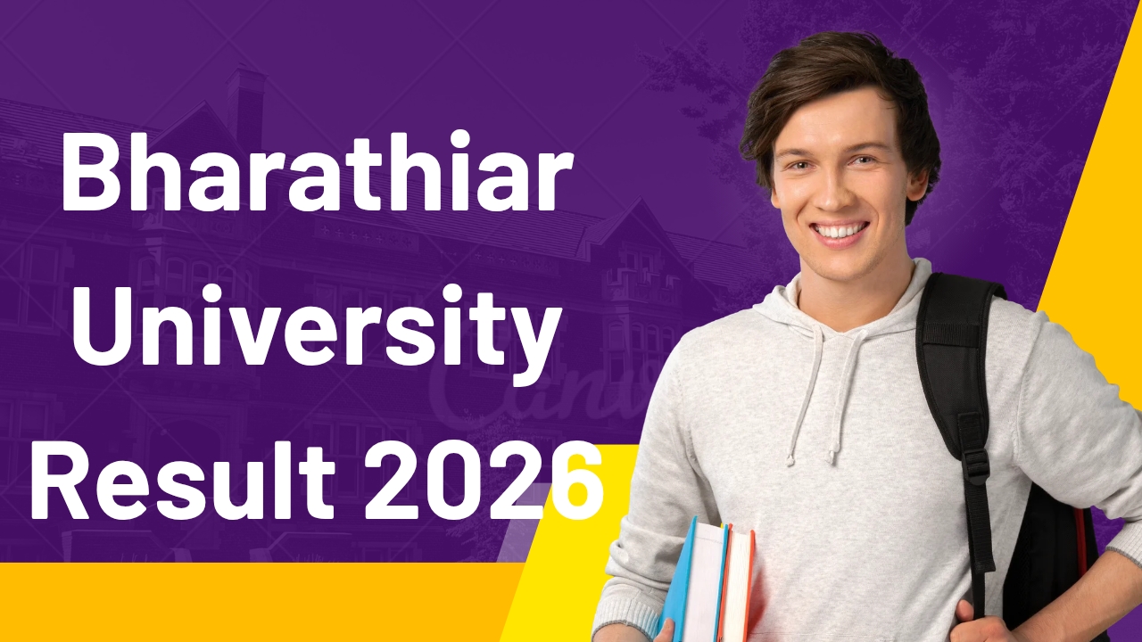 Bharathiar University Result 2026